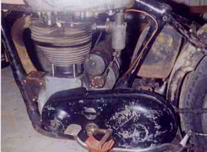 Motor left hand side